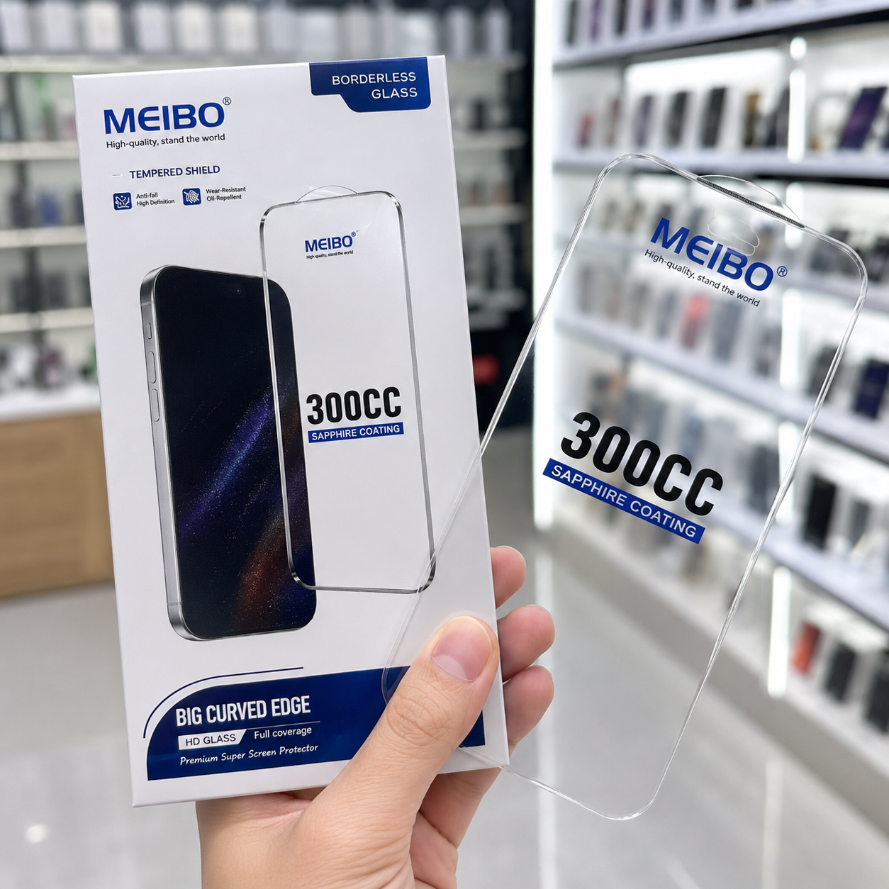 MEIBO 300CC Sapphire Coating Glass Protector